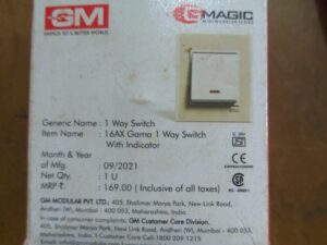 GAMa 1 way switch