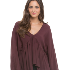 Africa Vestido midi a rayas cont4