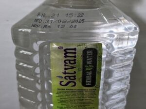 Satvam herbal water