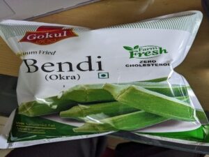Bhindi okra fry