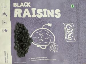 Black raisins