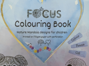Focus colouring book